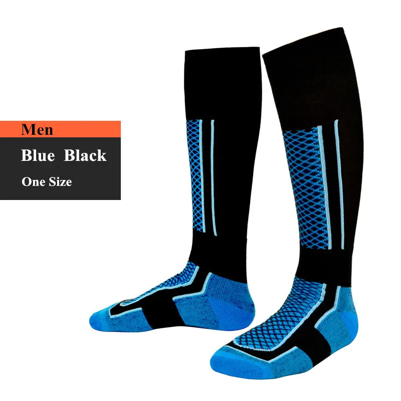 Winter Warm Men Women Thermal Ski Socks Thick Cotton Sports Skiing Leg Warmers Long Warmer 4 Colors | Спорт и развлечения