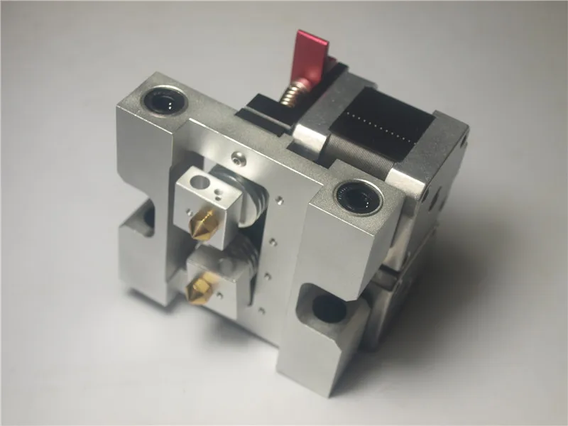 Reprap репликатор 3D принтер металлический двойной прямой экструдер комплект 1 75 мм