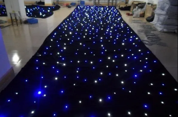 Разноцветные RGB 2x3 м 3x4 3x6 4x6 СВЕТОДИОДНЫЙ занавес со звездами 4x8 SMD яркий