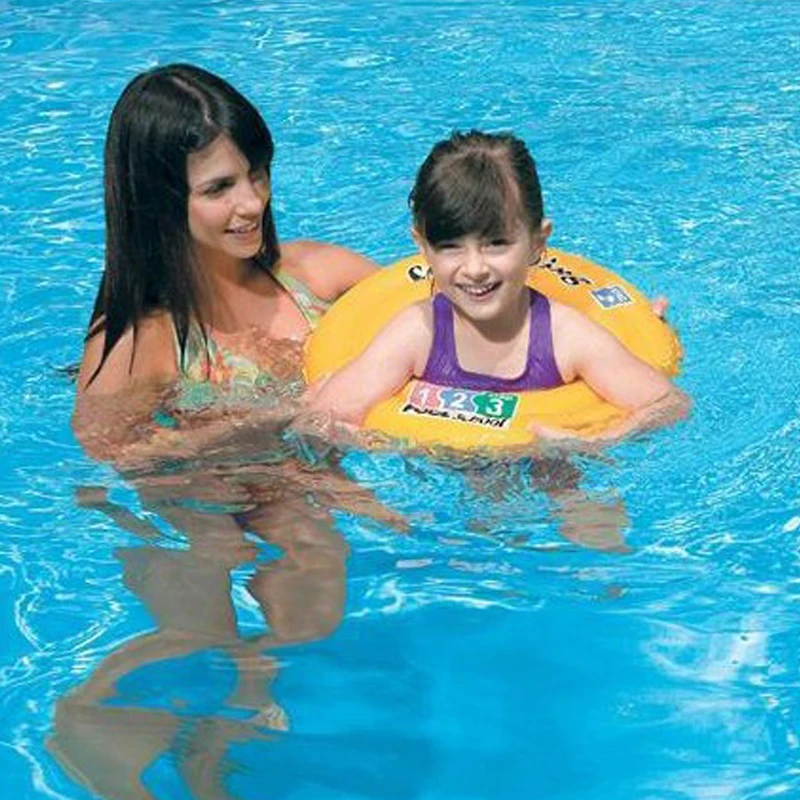 Детские плавающие кольца регулируемые круги для плавания спасательные шеи