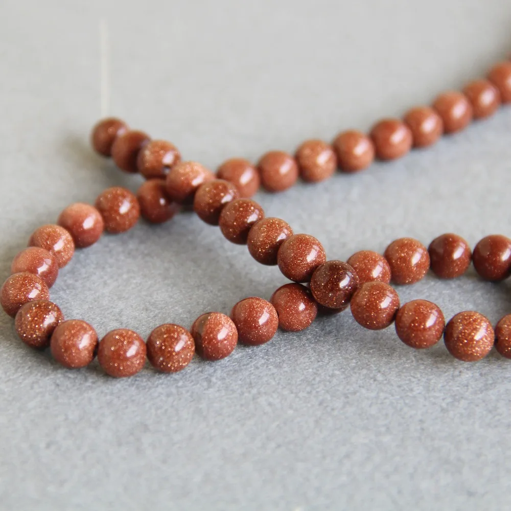 8 мм оптовая продажа новинка цвет золото искусственный камень бусины украшения 15