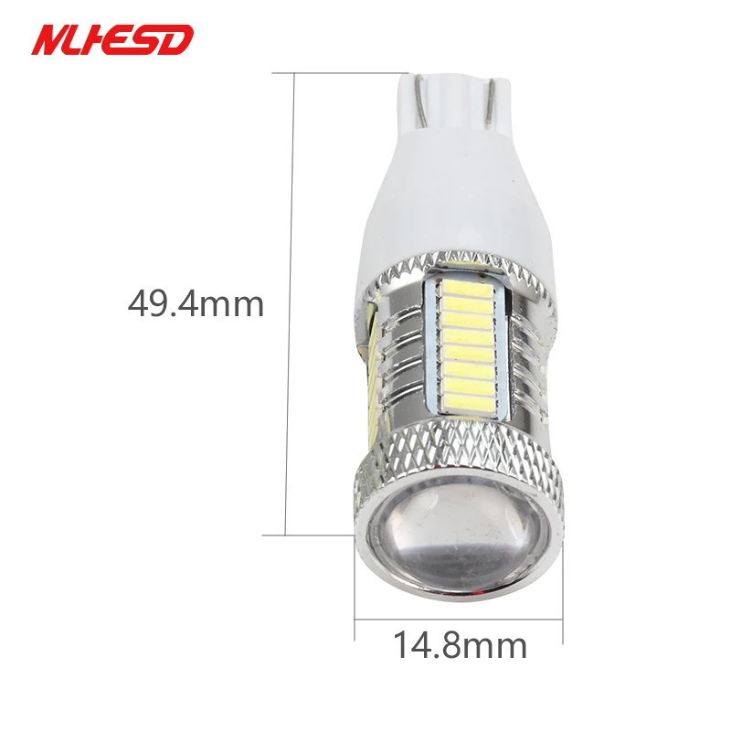 2 шт. T15 T10 Cree светодиодный чипы Резервное копирование лампы-для парковки