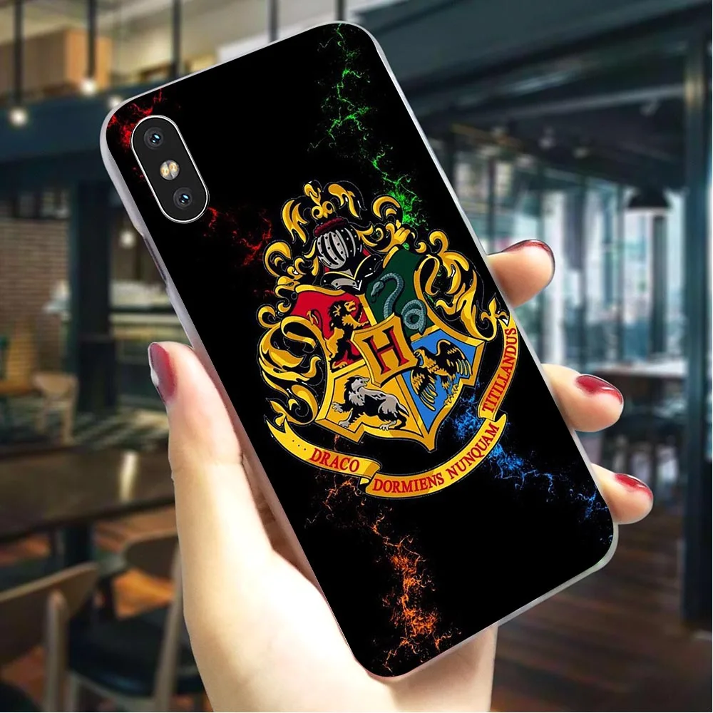 K0569906 Пластиковый чехол для телефона для iPhone 6S школа Слизерин чехол для iPhone XR чехол s 8 7 Plus 6 X 5S SE Xs Max - Цвет: K0569906
