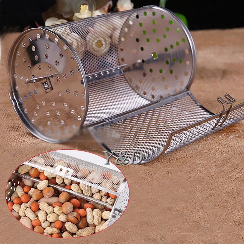 6 дюймовый барабан детали для духовки из нержавеющей стали клетка гриля