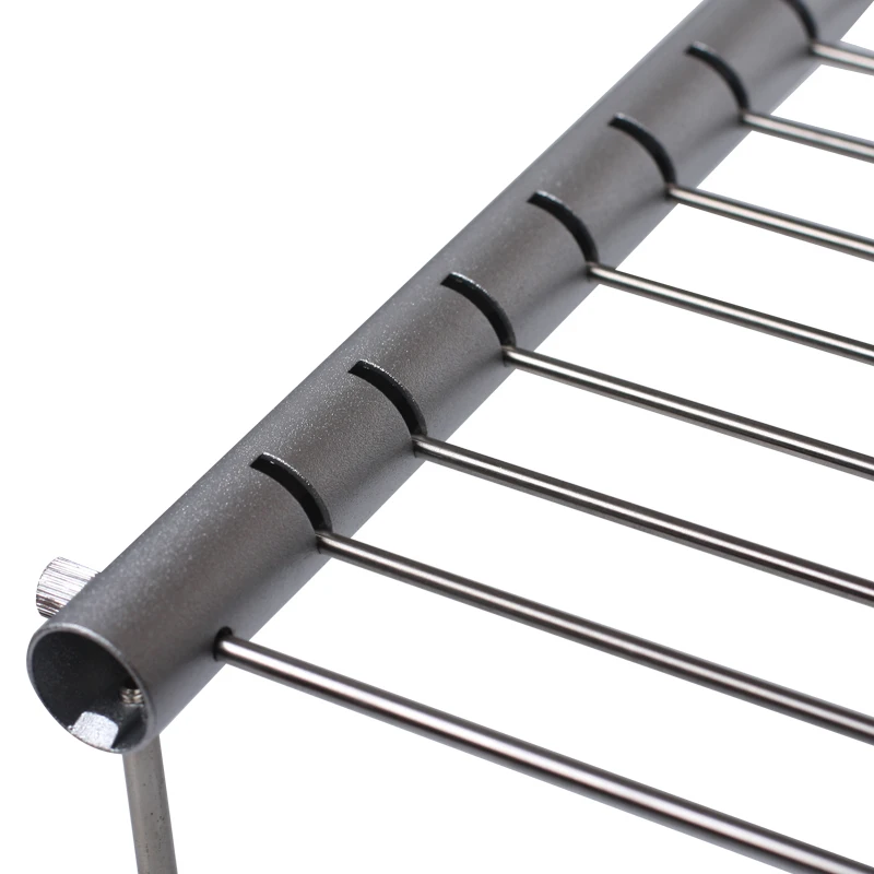 Портативная Домашняя металлическая стойка для барбекю|Кронштейны| |