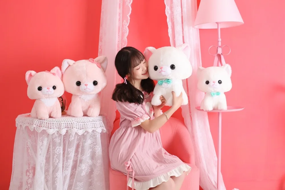 Дропшиппинг Millffy Новое поступление милые Peluche котенок игрушка кошка чучело животное плюшевая кошка мягкая игрушка плюши кукла для маленьких девочек дети