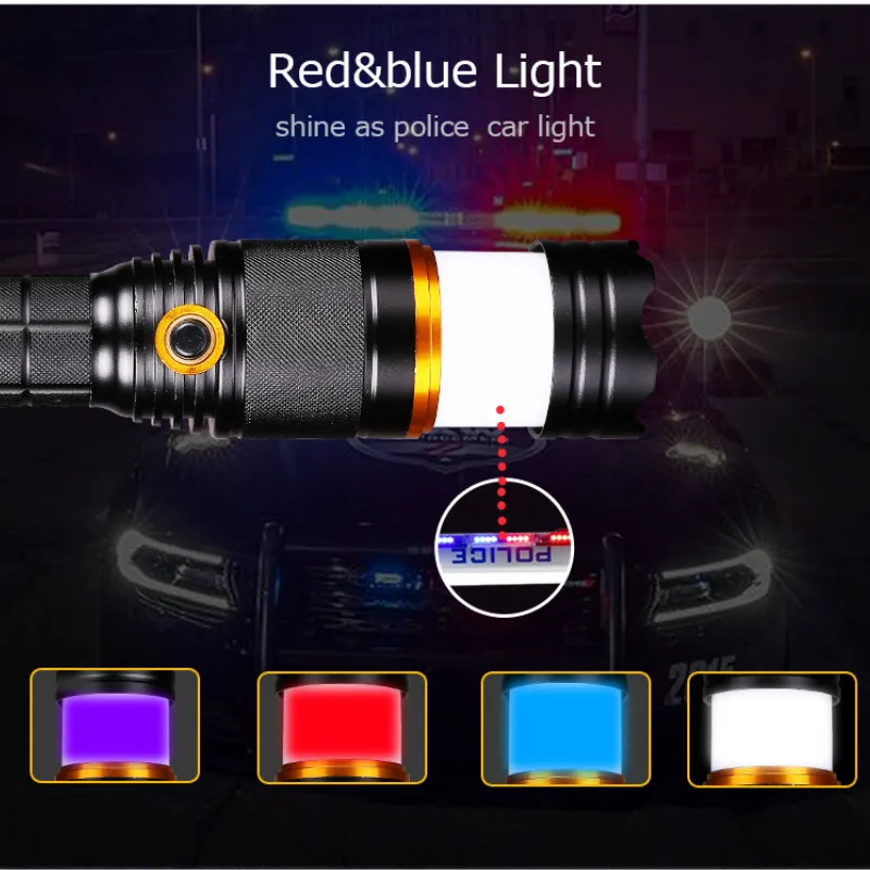 YAGE Поворот зум Фонарик Высокого Качества LED Факел Водонепроницаемый led факел для 18650 linternas лампе torche zaklamp