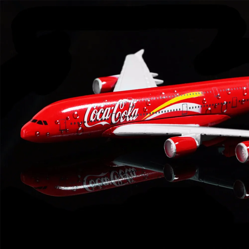 Металлическая Модель самолета COLA Airline A380 16 см 1:400| |