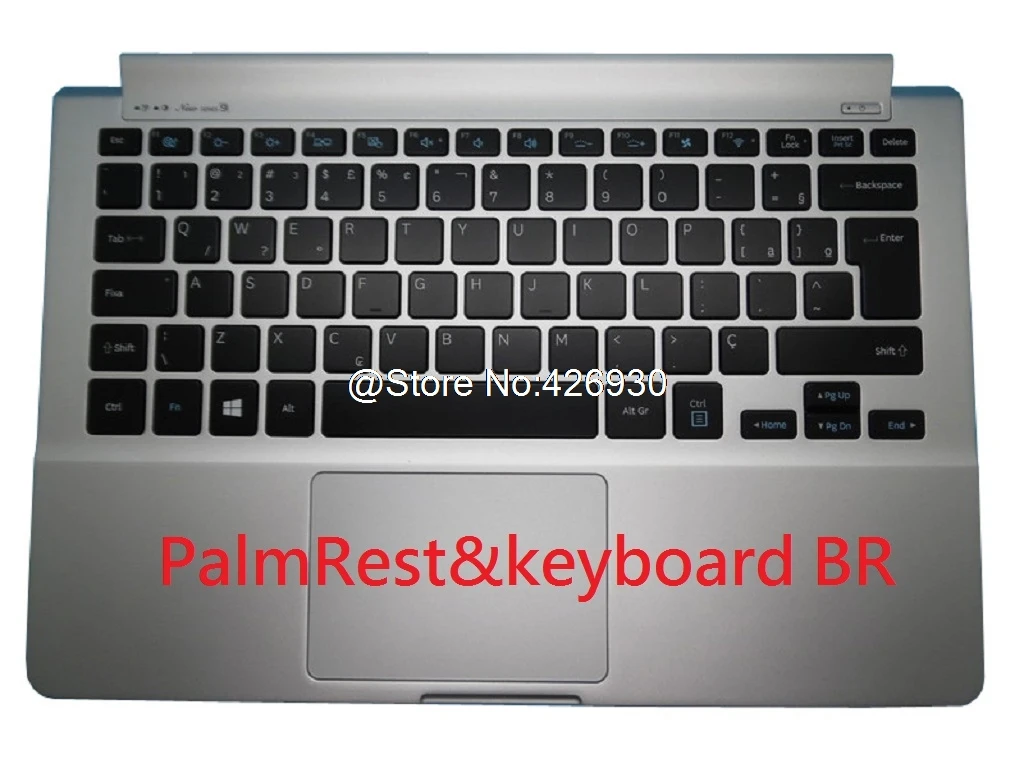 Подставка для ноутбука и клавиатура для samsung NP900X3B NP900X3C NP900X3D NP900X3E Королевство Великобритания Турция TR нордическая NE с подсветкой Сенсорная панель