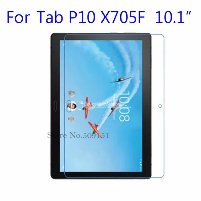 Защитное стекло для Lenovo Tab P10 TB-X705L/F M10 X605F/N E10 10 1 дюйма 2 шт. | Компьютеры и офис