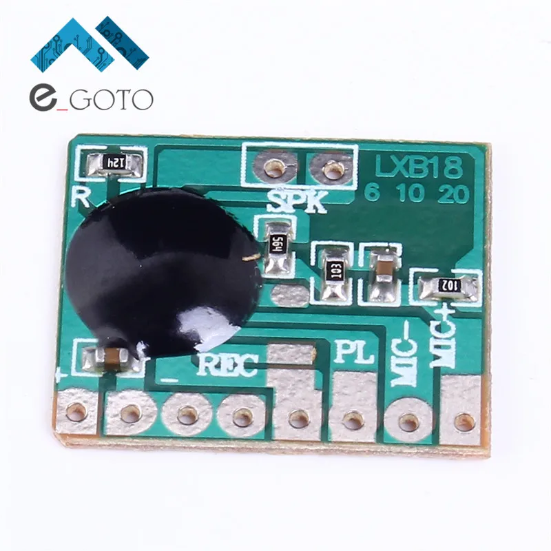 Isd1806 6 S сек звука записывающий чип IC голос музыка говорить Регистраторы модуль 8ohm