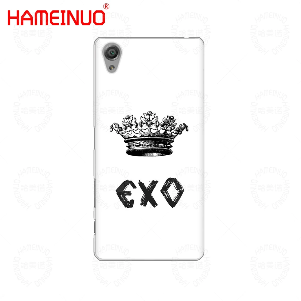 HAMEINUO Kpop exo чехол на удачу для телефона sony xperia C6 XA1 XA2 XA ULTRA X XP L1 L2 XZ1 compact XR/XZ