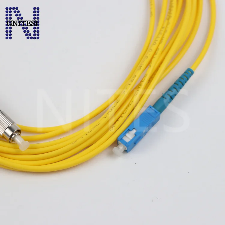 10pcs/lot FC-SC fiber optic patch cord cable SC/APC-SC/UPC 3mm 5m/10m | Мобильные телефоны и аксессуары