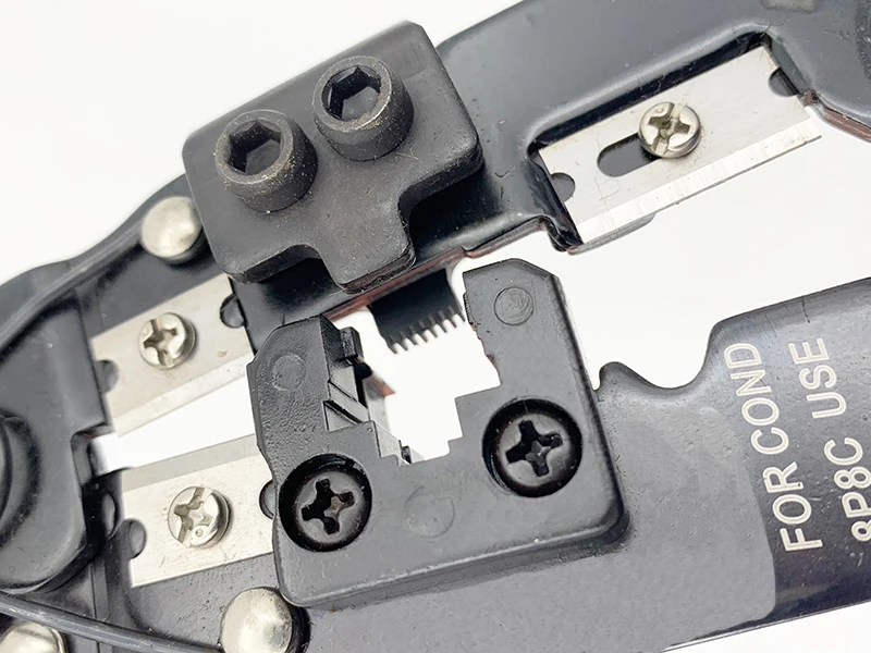 CAT 5E/6 UTP и STP Superflat модульная вилка обжимной инструмент для зачистки провода резак