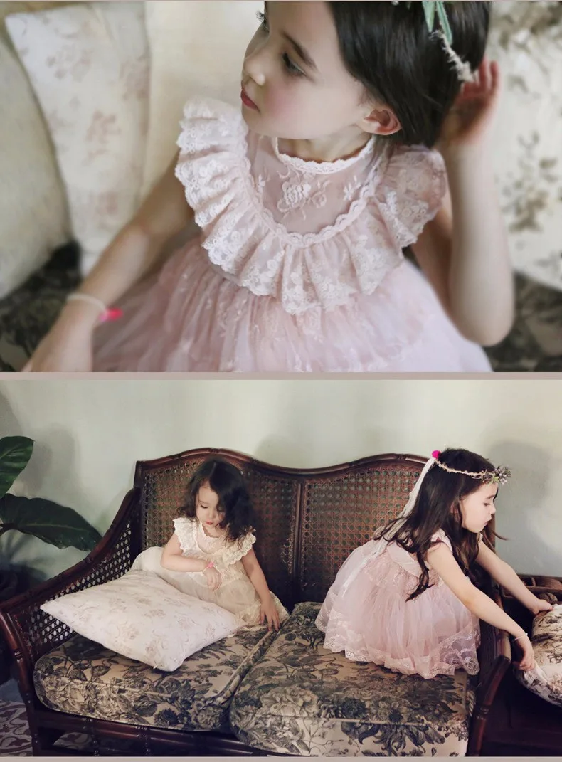 Летние платья для девочек высокого качества платье принцессы до корейский