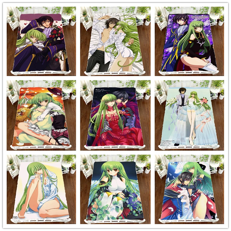 

Anime Manga Code Geass Bed Sheet 150*200cm Bedsheet