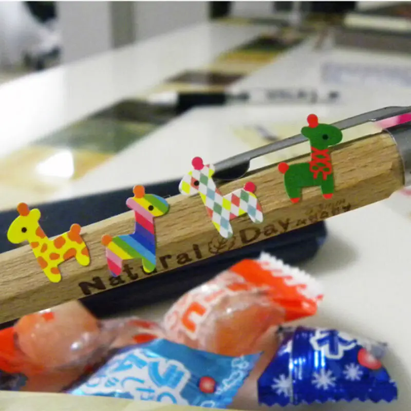 Милый дневник рынок рисования прозрачный Скрапбукинг календарь наклейка для