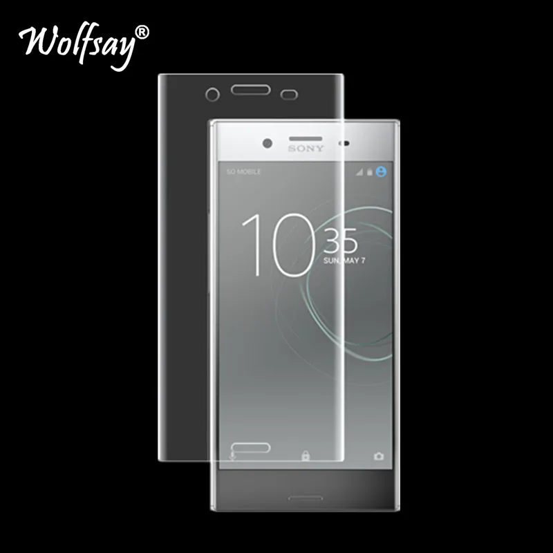 Защитная пленка для экрана Sony Xperia XZ1 Compact TPU Film Full Cover Phone Wolfsay Not Glass|screen protector|phone filmfull