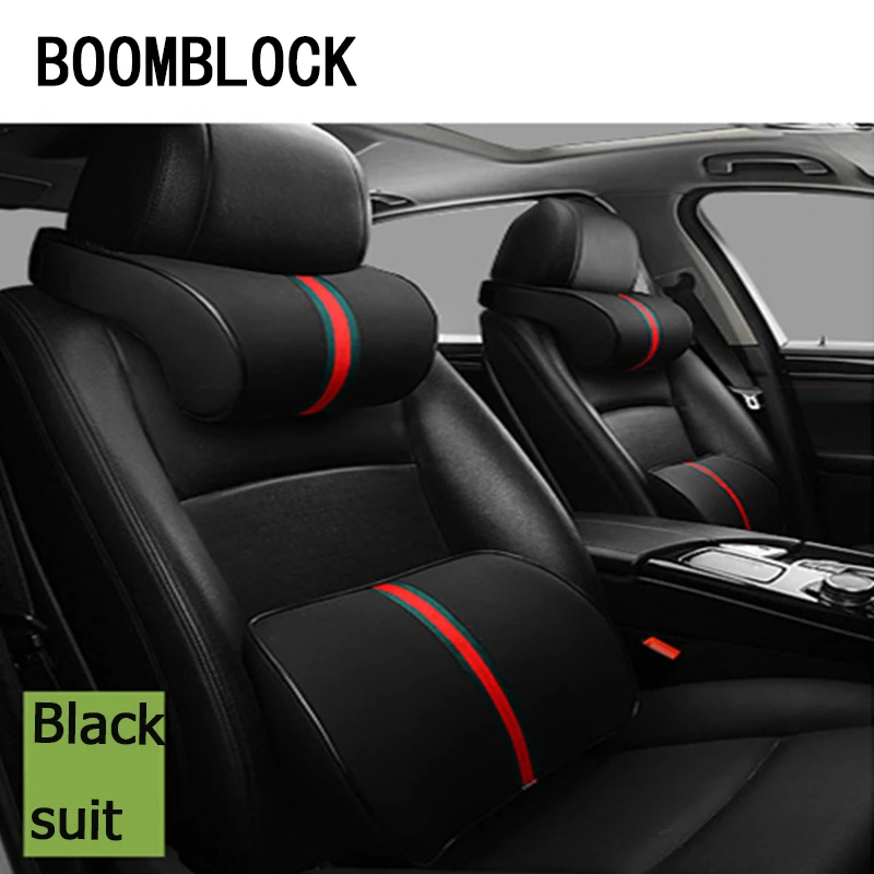 Автомобильная подушка BOOMBLOCK для поддержки шеи сиденья BMW e90 e60 e39 e46 f10 F30 VW Golf 7 passat b6