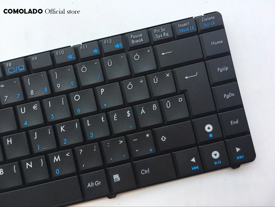HU Hungary keyboard For ASUS K40 K40AC K401 K40IE K40IN K40AB K40AN K40A x8ain X8AC X8AE K40E X8IC X8E black Keyboard Layout | Компьютеры