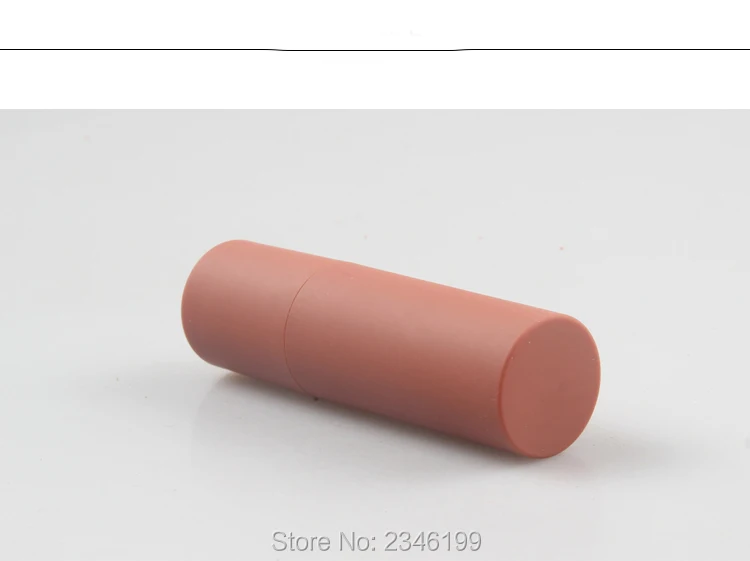 30 шт./лот 50 пустая трубка для губной помады Новое поступление коричневый губ