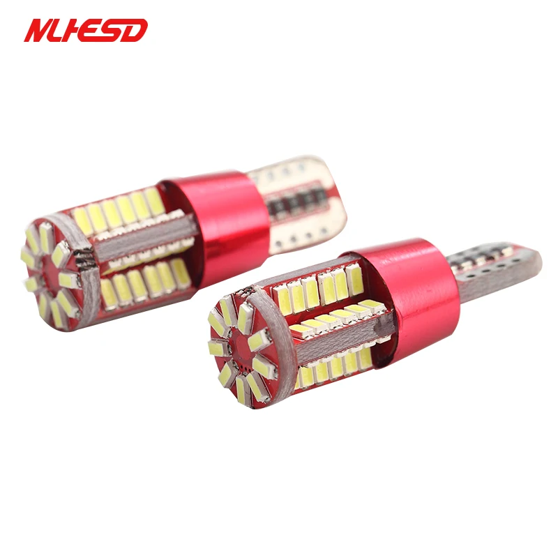 

10X Car t10 led 192 w5w super bright 57smd canbus NO Error Car marker Auto Wedge Clearance Lights bulb parking lamps Side Light