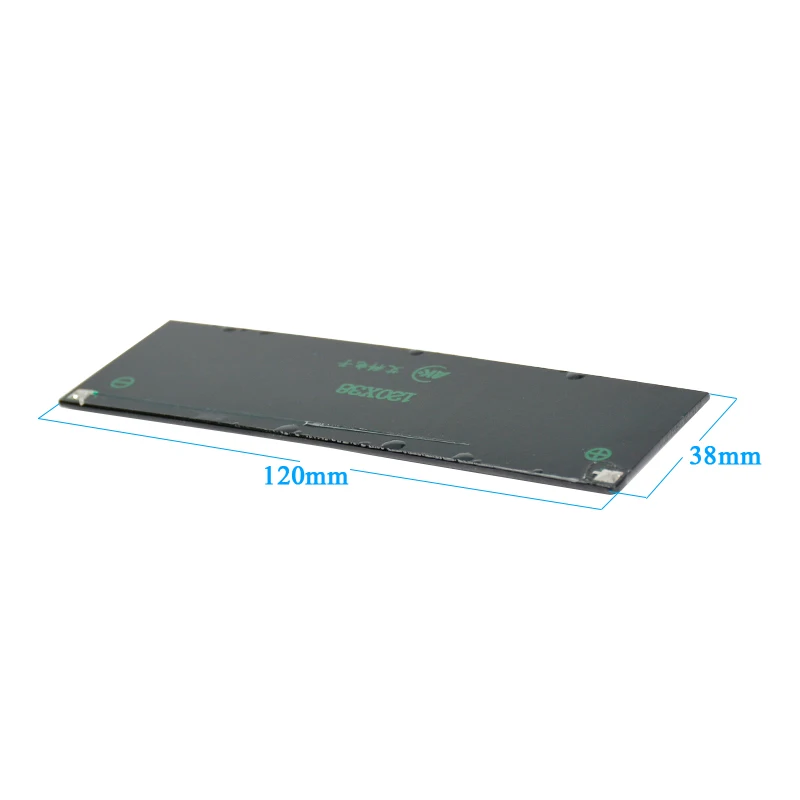 SUNYIMA5Pcs 6 V 0,6 W 0,1 A 120*38mm poyкристаллические кремниевые эпоксидные солнечные панели для DIY солнечных батарей светильник зарядное устройство