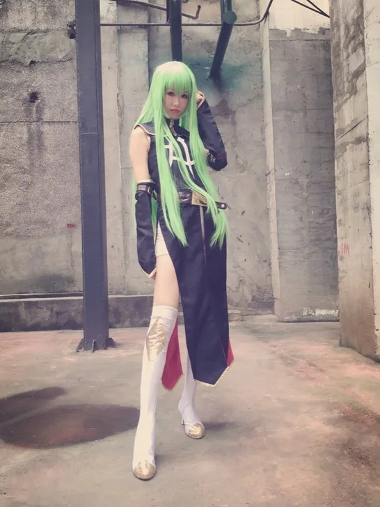Code Geass CC женский черный костюм для косплэя косплей костюмы подарок при покупке!