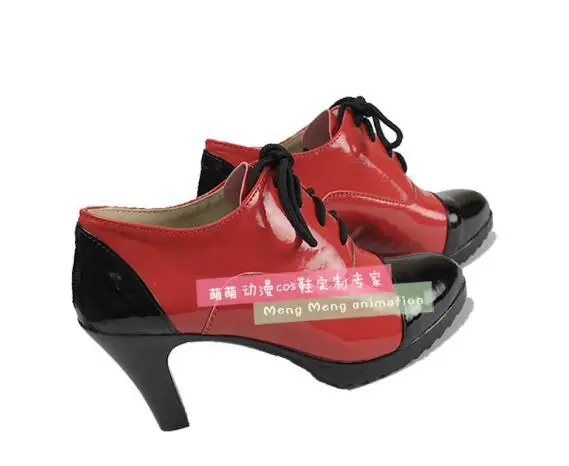 

Boots Black Butler Grell Sutcliff Cosplay Shoes Custom Any Size Anime Party Boots