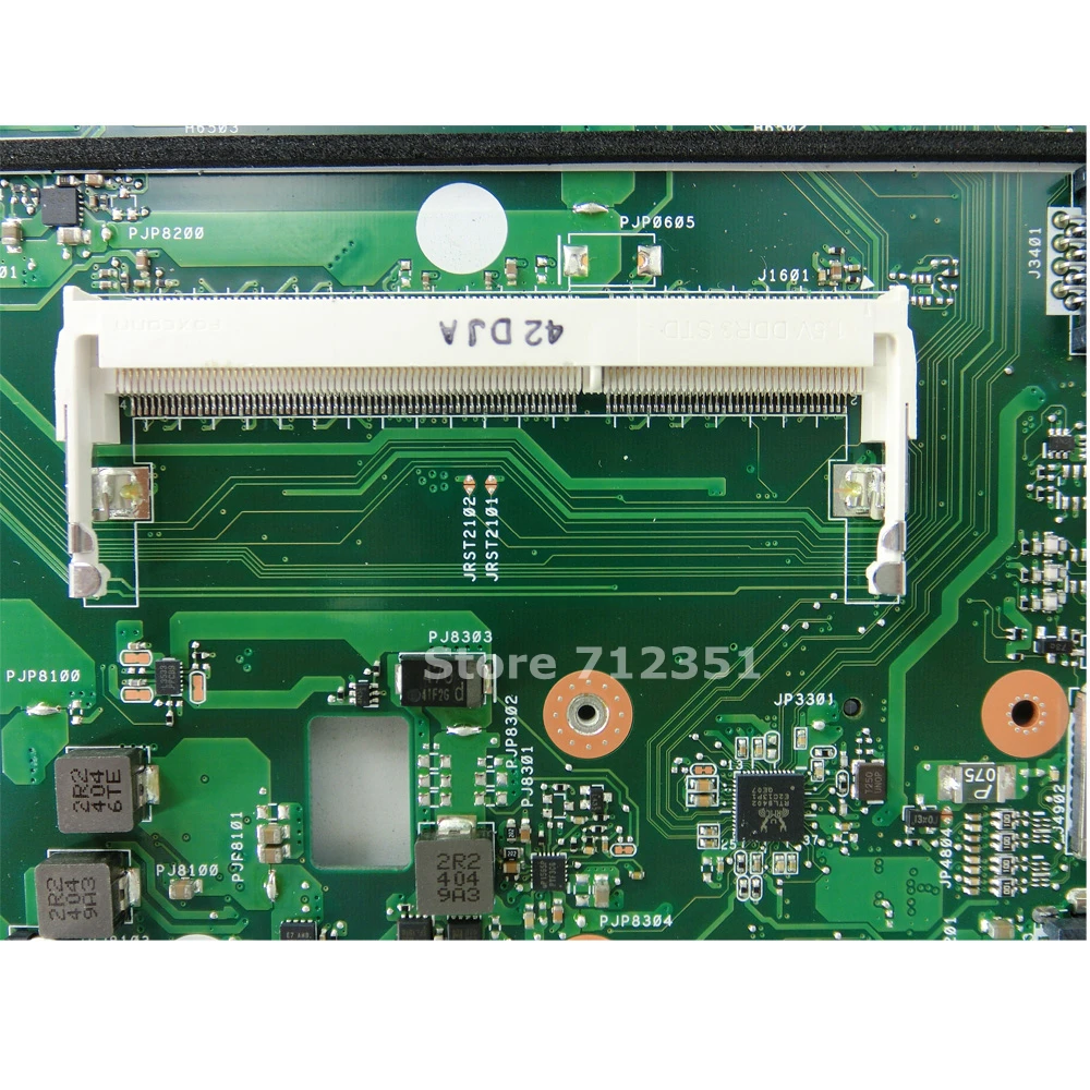 X551MA N2920 2 ГГц четырехъядерный материнская плата REV 0 для ASUS D550M F551M R512MA ноутбука 100%