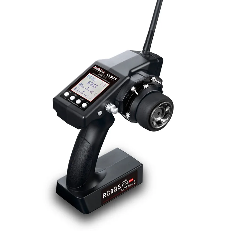 Фото Автомобильный контроллер RadioLink RC6Gs 2 4G 6-канальный передатчик + гироскоп R6FG внутри Автомобильный контроллер RadioLink RC6Gs 2 4G 6-канальный передатчик + гироскоп R6FG внутри