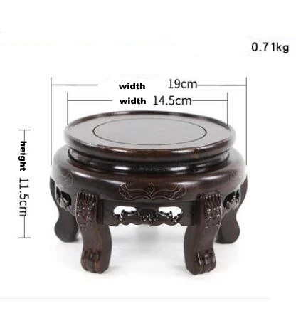 Деревянная подставка для цветов с высоким основанием ног цветочный горшок