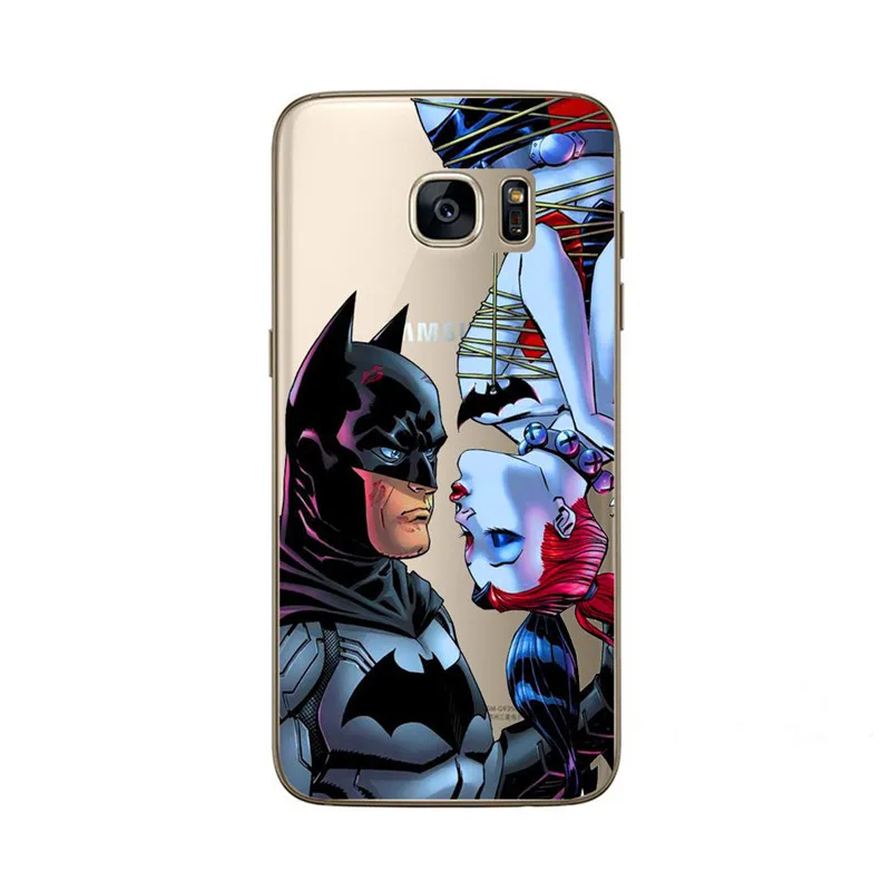 Case For Samsung Galaxy S7 Edge Cool Hero Batman Superman Deadpool Victor Design Cover Funda Capa Coque |