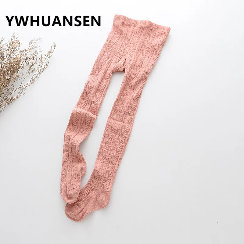 Осенне-зимние детские колготки YWHUANSEN для девочек хлопковые танцевальные детей