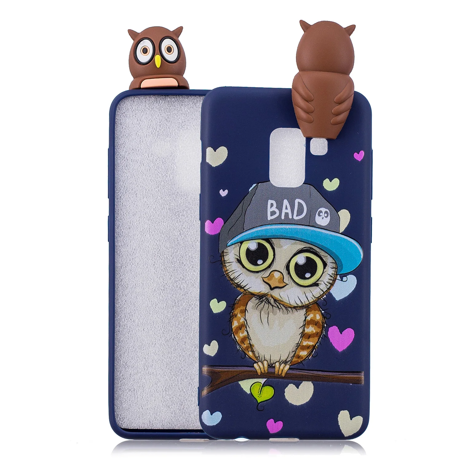 3D мягкий ТПУ чехол s для Fundas samsung galaxy s8 s9 plus s10 lite Coque s6 s7 edge A5 A6 A7 A9 A3 чехол-накладка ярких цветов