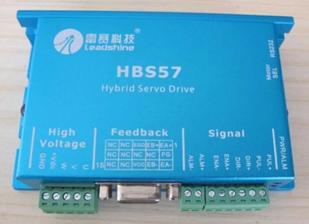 

Гибридный сервопривод HBS57 leadshine HBS57 с гибридным сервомотором 573HBM20-1000, шаговый двигатель для гравировального станка