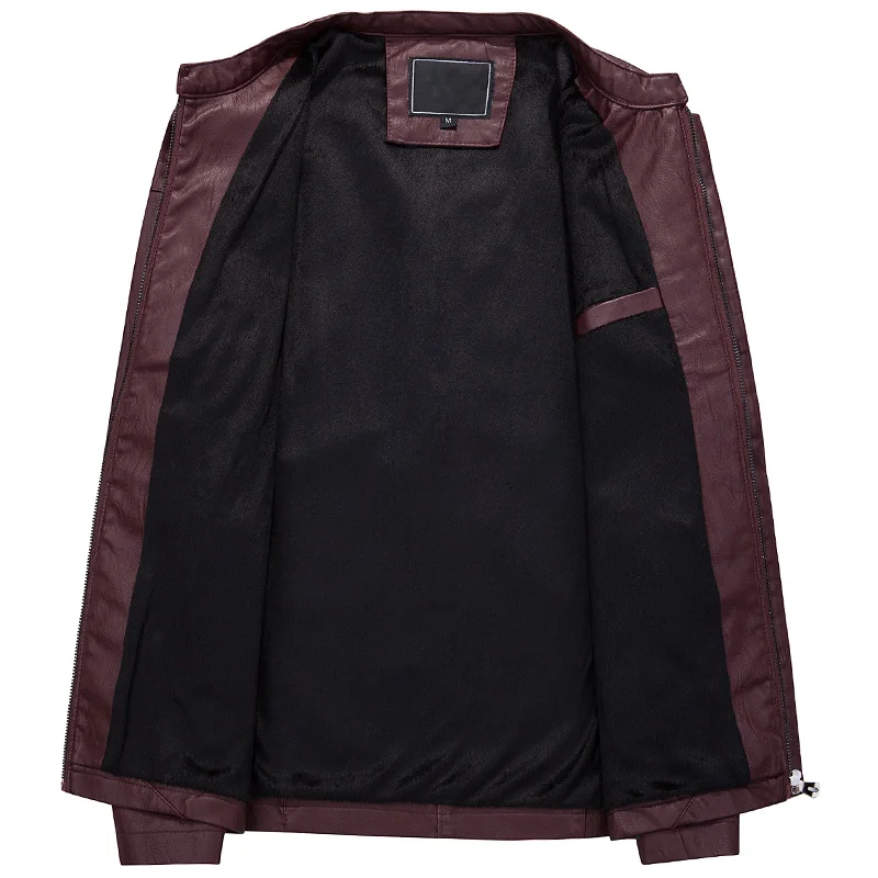 Порт и Лотоса Мужчин ПУ Шерсть Лайнер Куртка Толстый Бархат Внутри Пальто Для