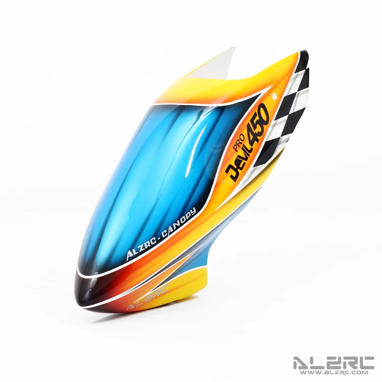 Детали для вертолета ALZRC Devil 450 Pro V2 RC Стекловолоконный навес | Игрушки и хобби
