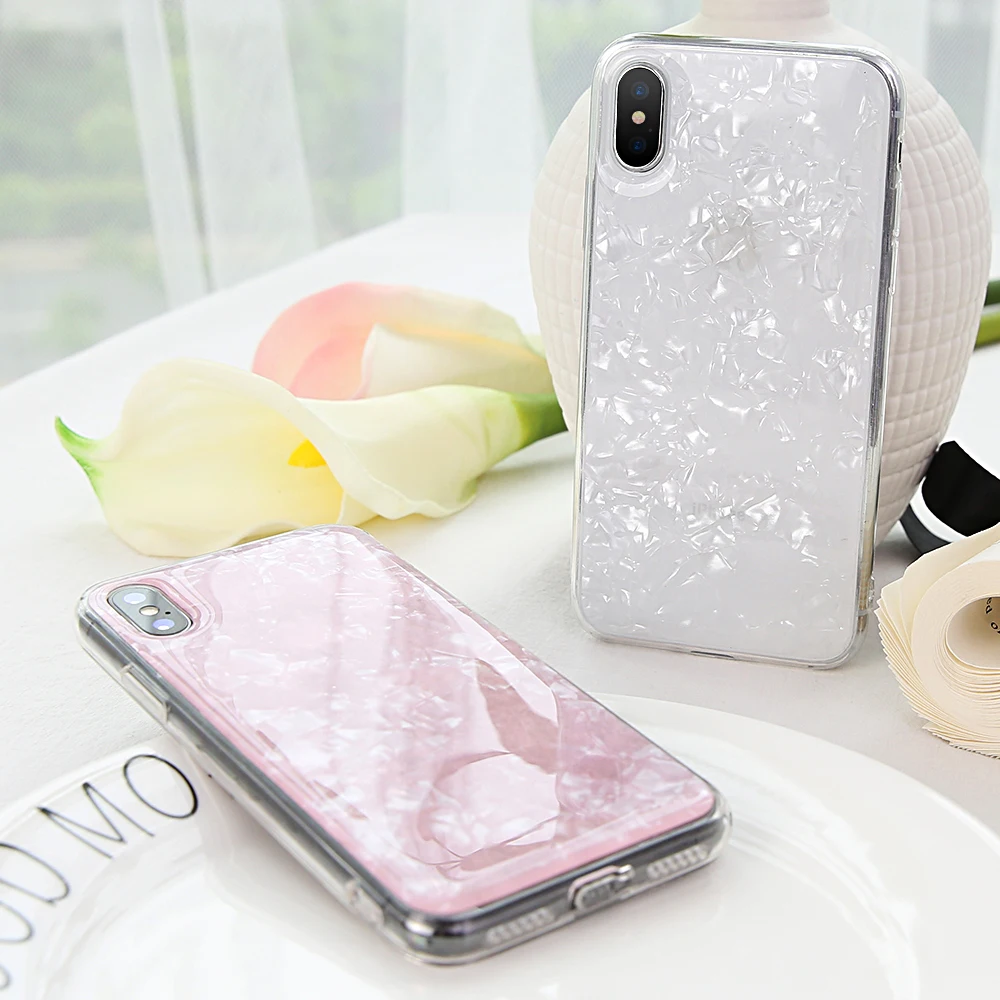 KISSCASE чехол на айфон 7 6 s xr чехлы iphone для iPhone 6S 8 плюс X Чехол глянцевый Fritillaria блесток