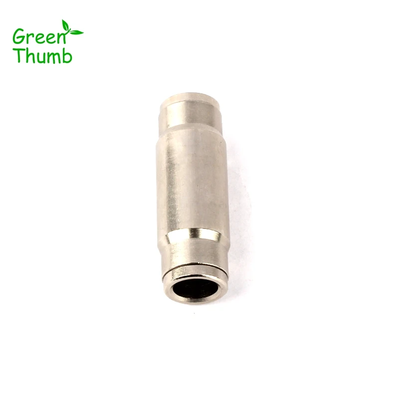 

1pc I.D 9.5mm Brass Straight Connector High Pressure Misting Nozzle Sprayer Connectors Cooling System Pipe Joints