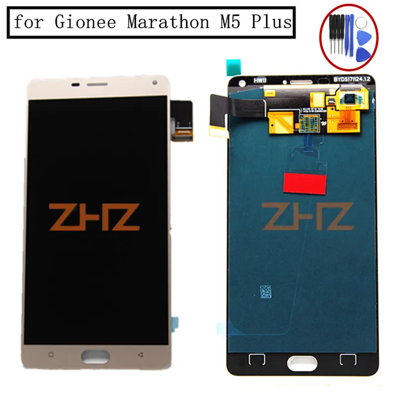 ЖК дисплей для Gionee Marathon M5 Plus M5plus сенсорный экран с дигитайзером и дисплеем панель