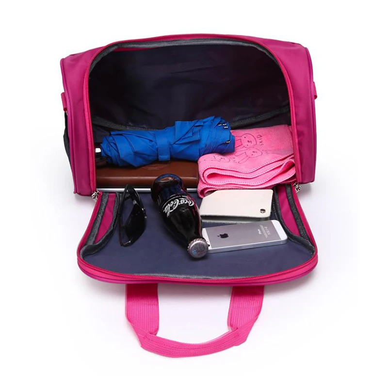 Gym Bag, Duffel Bag, Sports Gym Bag for Women and Men with Shoe Compartment