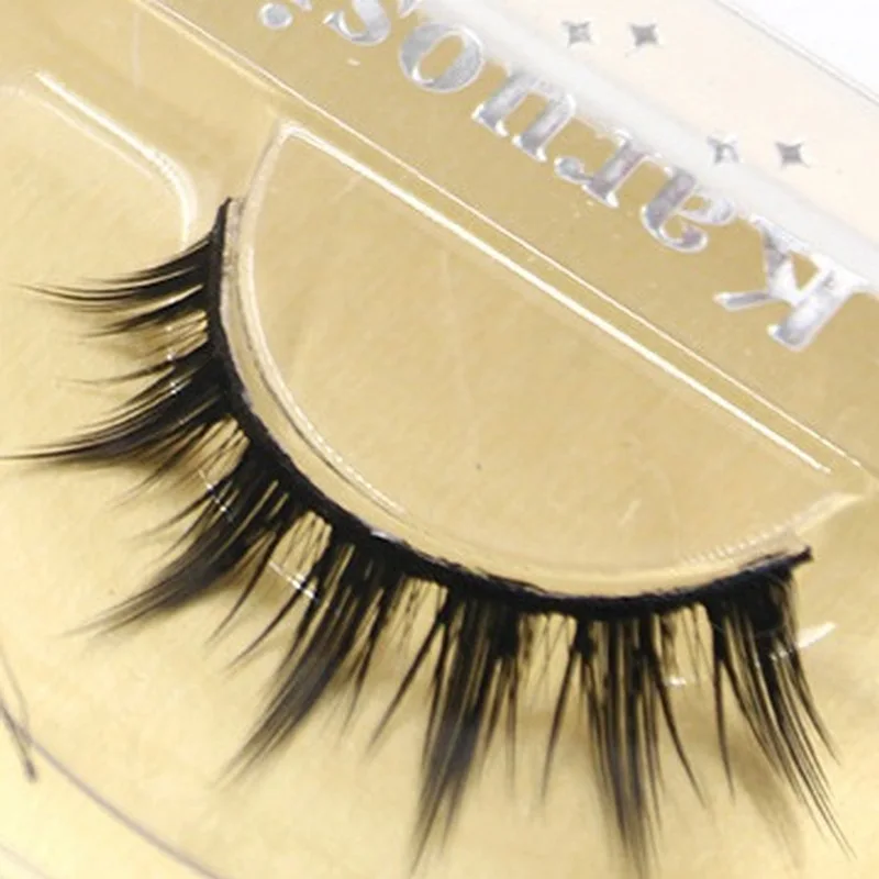 1 пара сверхнатуральных ресниц ручной работы накладные ресницы 3D полосы норковые