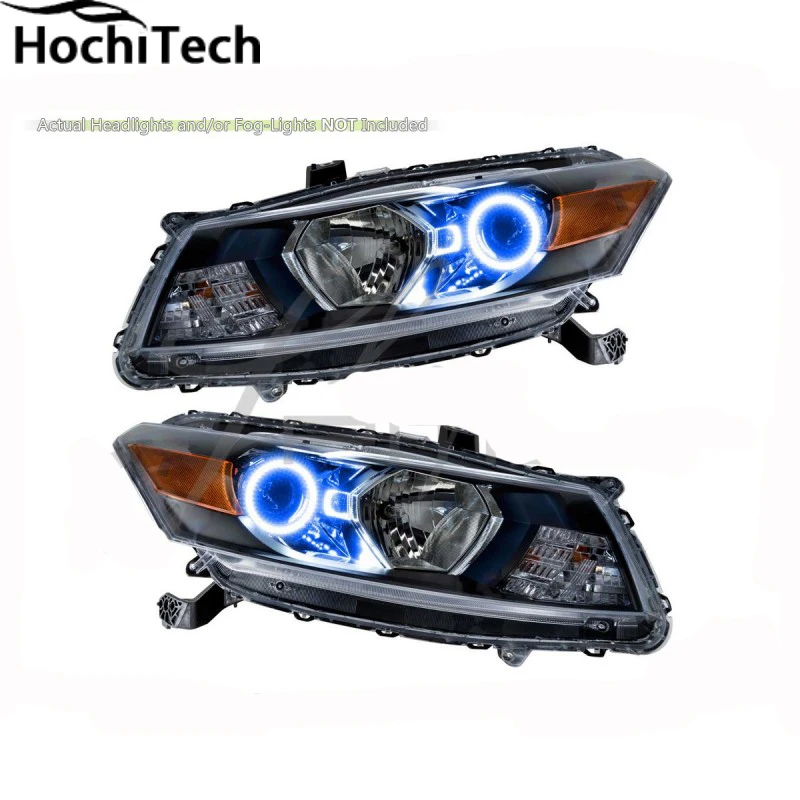 Для Honda Accord Coupe RGB светодиодная фара halo angel eyes kit Аксессуары для стайлинга