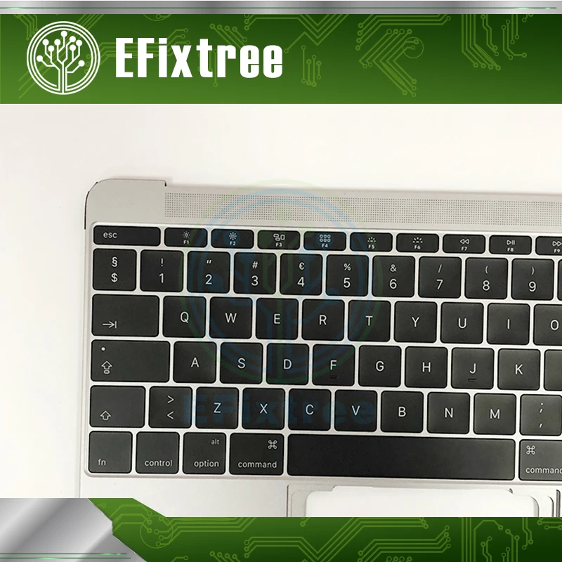 

2015 Topcase C Case Housing For Macbook Retina 12'' A1534 Top Case Plamrest With Keyboard Danish Backlight Layout