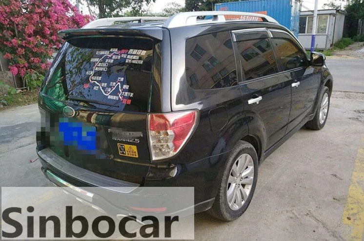 Дефлектор краски спойлер на крышу заднее крыло ABS для Subaru Forester 2009 2012 с
