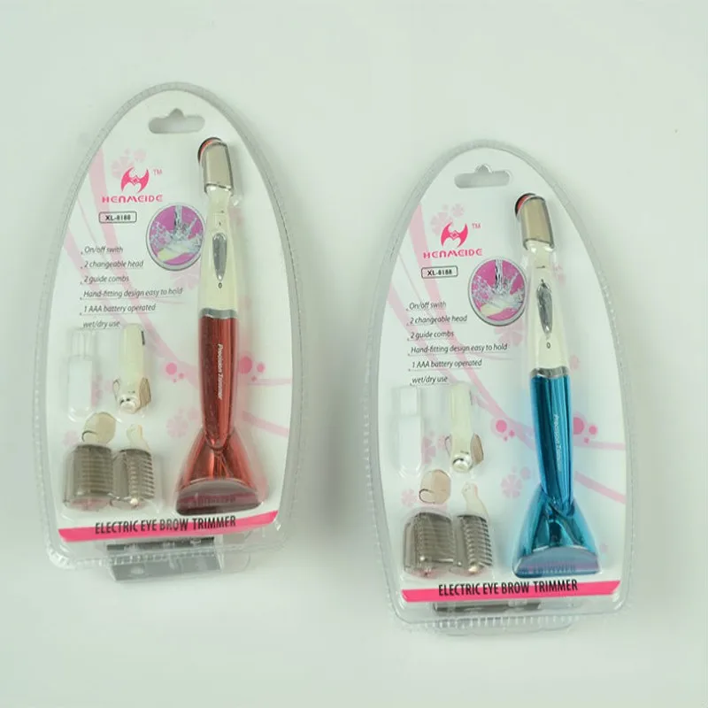 KEMEI Водонепроницаемая мини бритва для женщин электрический триммер бровей