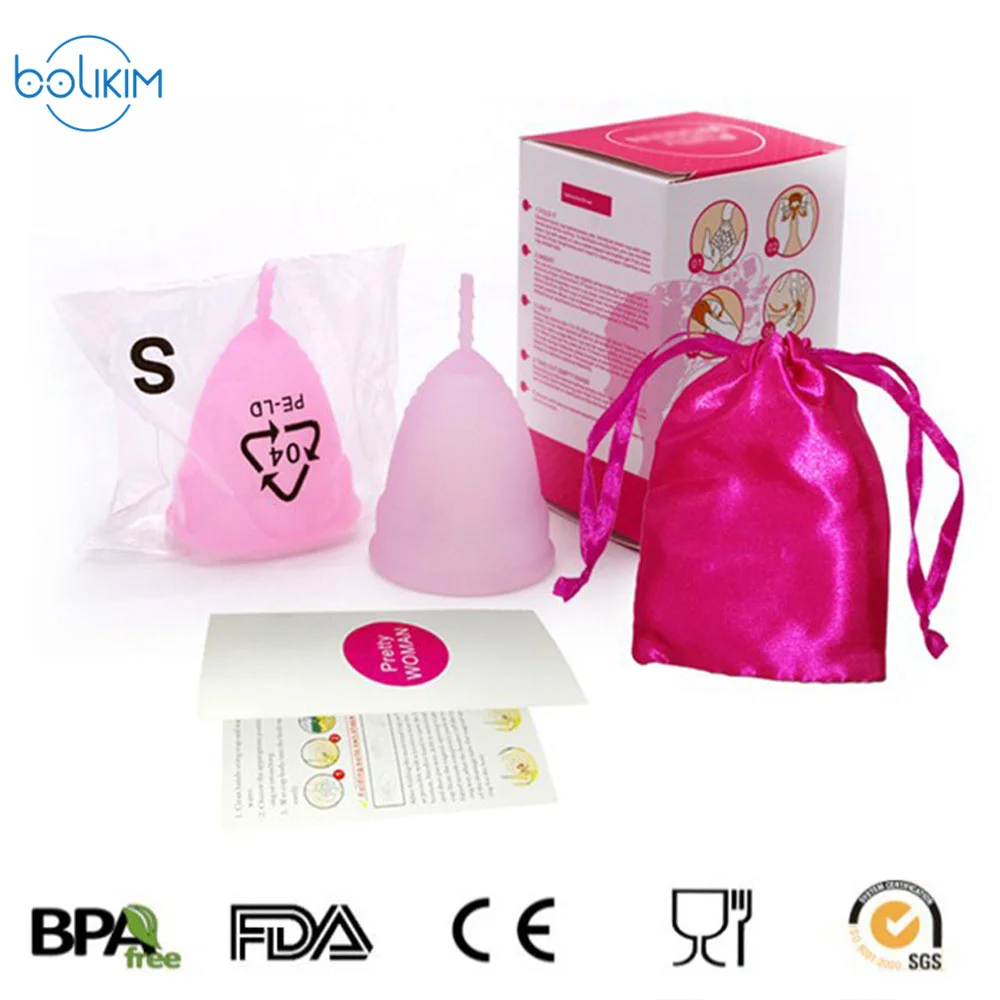 Женская менструальная чаша BOLIKIM продукт для женской гигиены медицинская