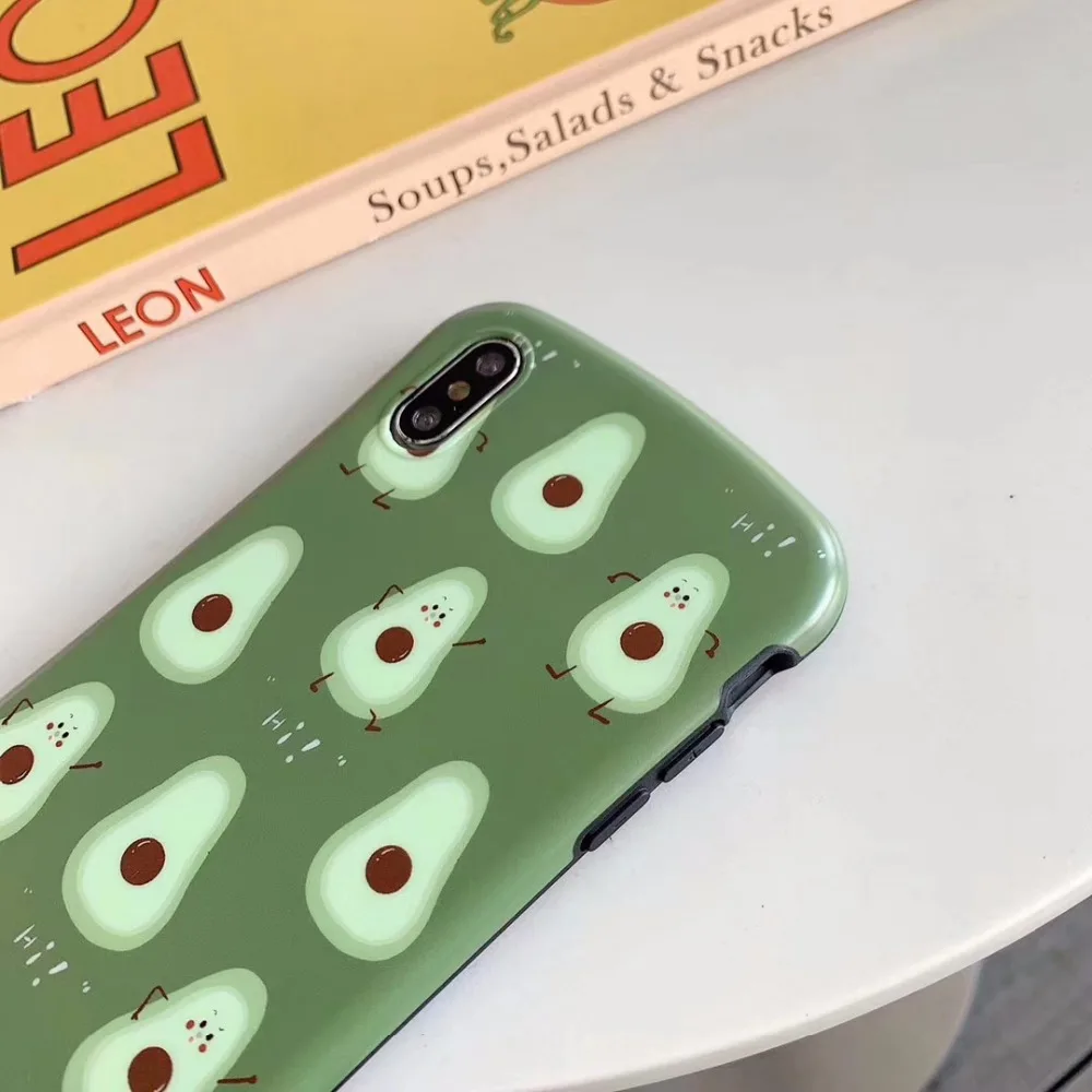 Small waist shape fruits Total package side soft and ultrathin For iphone 6 plus 7 8 7P 8P X XS Max XR Phone Case |