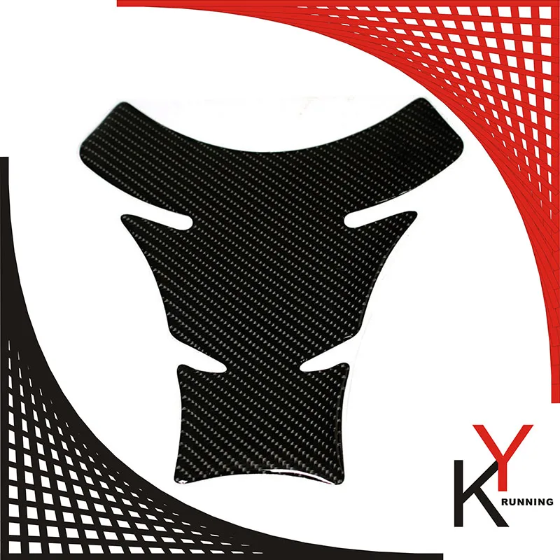 KYRUNNING карбоновая 3D наклейка эмблема защитный бак накладка Cas крышка подходит для